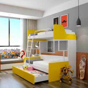 wonderland-double-deck-bunk-bed-with-bottom-towing-bed