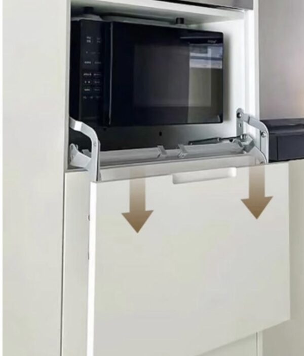 kitchen-cabinet-down-turn-sliding-door-support-system-metal-hardware-mechanism
