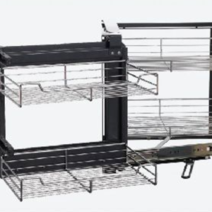 magic-corner-basket- with-soft-closing-slide